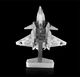 Металевий 3D-пазл Air Force J-20 (Ченду) - зображення 4