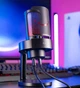 Студійний стрімінговий Ігровий Конденсаторний Мікрофон Fifine AmpliGame A8 RGB Black - зображення 5