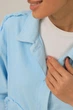 Джинсова куртка жакет блакитний 2XL - изображение 5
