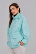 Куртка-вітровка оверсайз м'ятний 4XL - изображение 4