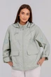 Куртка-вітровка оверсайз оливковий 4XL - зображення 1