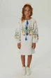 Вишита сукня для дівчинки Любіть Україну 1 128 UKR-0238 UkrGlamour - изображение 1