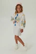 Вишита сукня для дівчинки Любіть Україну 1 128 UKR-0238 UkrGlamour - изображение 3