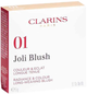 Róż do twarzy Clarins Joli Blush 1 Cheeky Baby 5 g (3380810309348) - obraz 4