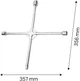 Klucz NEO Tools DIN889 do montażu kół samochodowych 17 x 19 x 22 x 1/2" mm (5907558412864) - obraz 6