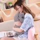 Игрушка плюшевая кот 40 см серый - изображение 2
