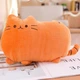 Игрушка плюшевая кот 40 см оранжевый - изображение 1