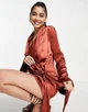 Комбинезон Asos 109794592 36 коричневый - изображение 2