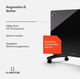 Изогнутый конвекционный обогреватель Klarstein Bornholm Smart 1500, 1500 Вт, 50 °C, 30 м² - изображение 5