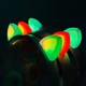 Бездротові навушники "Котячі вушка" CatEar QC-28T з підсвіткою RGB Bluetooth MP3 плеєр Блакитні - зображення 10