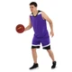 Форма баскетбольна Zelart L050 розмір 4XL зріст 180-185 см Purple-White-Black - зображення 3