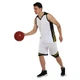 Форма баскетбольная Zelart L044 размер 3XL рост 175-180 см White-Black - изображение 3