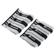 Налокотники для жима регулируемые Ezous Elbow Sleeve C-08 2шт в комплекте Grey-Black - изображение 9