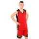 Форма баскетбольная детская Zelart L044 размер M рост 150-160 см Red-Black - изображение 4