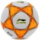 Мяч футбольный №5 TPU+EVA Клееный LI-NING (клееный, белый-оранжевый) (LFQK575-1) - изображение 1