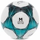 Мяч футбольный №5 PU+EVA Клееный LI-NING (клееный, белый-бирюзовый) (LFQK635-4) - изображение 3