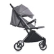 Коляска детская прогулочная LINK El Camino ME 1129 Silver Striped - изображение 5