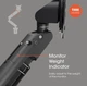 Крiплення Vogels Momo 4127 Monitor Mount Motion+ Black (6982285) - изображение 3