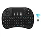 Бездротова (2,4G) клавіатура з тачпадом KeyBoard USB для комп'ютерів і Smart TV Чорна - зображення 1
