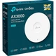 Точка доступу Wi-Fi TP-Link EAP650 бездротова гігабітна Білий - зображення 6