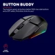 Компьютерная игровая мышь Trust GXT 110 Felox беспроводная с RGB-подсветкой Черный (25037) - изображение 9