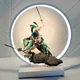 Лампа ночник BauTech с фигуркой One Piece Зоро Ророноа в атаке Белый (1014-218-00) - изображение 1