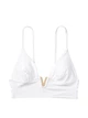 Купальник Victoria's Secret V-hardware White Bralette & Brazilian panty M Белый - изображение 5