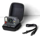 Чохол для фотоапарата Polaroid One Step 2 / NOW, захисна сумка-футляр / кейс / органайзер для зберігання + ремінець, чорний (83125869) - зображення 2