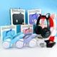 Бездротові навушники "Котячі вушка" CatEar QC-11 з підсвіткою RGB Bluetooth MP3 плеєр Рожеві - зображення 7