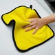 Мягкое полотенце UFT Towel из микрофибры для мойки автомобиля 30 х 60 см 1 шт (UFTtowel01) - изображение 2