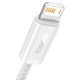 Прочный дата кабель Baseus Dynamic Series USB to Lightning 2.4A (1m) White - изображение 2