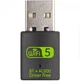 Двухдиапазонный адаптер USB Wi-Fi 5 (AC) + BT4.2 адаптер AC600 2.4/5GHz Black + Bluetooth 4.2 (AC600-BT4.2) - изображение 6
