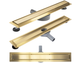Трап для душу Rea Neox 90 Pro brushed gold 2в1 REA-G2704 - зображення 1