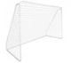Футбольные ворота xboost eHokers Nicolo 061154MG переносные с сеткой 300 x 205 x 120 см Белые - изображение 2