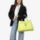 Сумка женская кожаная шоппер большая Regina Notte Shopper 3177 Лимонный - изображение 2