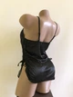Комплект пеньюар та трусики комбінація сексуальна еротична білизна Sexy XS/S чорний (8-130) - зображення 4