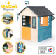 Детский игровой домик Smoby Четыре сезона 110 х 98 х 143 см (810731) - изображение 1