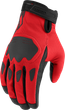 Моторукавички Icon Hooligan CE, S, Червоний (2773115) - изображение 1