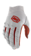 Моторукавички 100% Airmatic, S, Срібний (2837873) - зображення 1