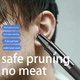 Тример для носа та вух Nose hair trimmer на акумуляторі з USB зарядкою круглий чорний - зображення 2