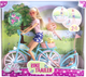 Zestaw lalek Simba Steffi Love Bike Trailer 29 cm (4006592092887) - obraz 1