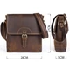 Чоловіча сумка для документів та міста Vintage bg146fash75 Коричнева - зображення 6
