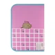Папка факультативная пластиковая на молнии Yes Pusheen Hearts с карманом A4 - изображение 6
