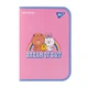 Папка факультативная пластиковая на молнии Yes Line Friends Dream с карманом A4 - изображение 1