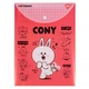 Папка-конверт YES А4 на кнопке Line Friends. Cony вертикальная - изображение 1