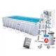 Прямоугольный каркасный бассейн Intex 26780 (400 x 200 x 100 см) CHEVRON PRISM FRAME RECTANGULAR PREMIUM POOL - изображение 2