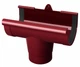Воронка желоба RainWay 90 мм Красная, RAL 3004 - изображение 1