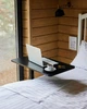 Приставной стол на колесах с регулировкой высоты RZTK Desk Compact Black 700 х 400 мм - изображение 12