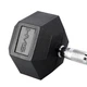 Гантель шестигранна HMS HEX PRO BLACK, 27,5 кг - изображение 3