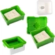 Пресс форма для тофу Cheese master пластиковая green white - изображение 4
